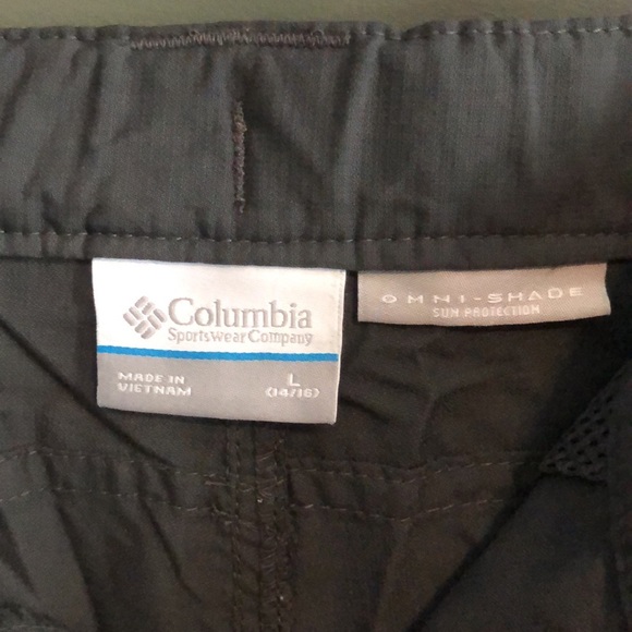 Columbia kids Silver Ridge IV Omni Shade active convertible pants L - Picture 3 of 10